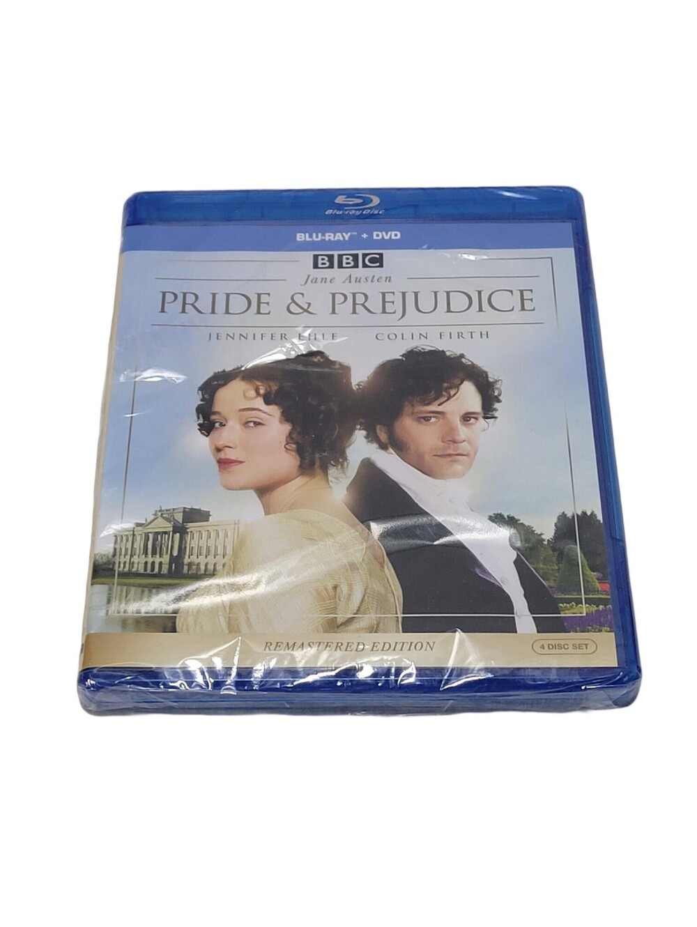 Pride and Prejudice 4-Disc Set  (Blu-ray, 1995) Jennifer Ehle, Colin Firth